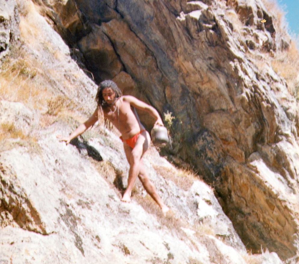 Young Maharaj in the Himalayas